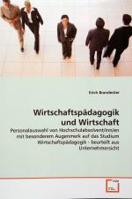 Erich Brandecker: Wirtschaftspädagogik u