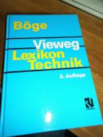 Alfred Böge: Vieweg Lexikon Technik Alfred Böge: Vieweg Lexikon Technik