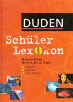 Duden Schülerlexikon Aktuelles Wissen 5.
