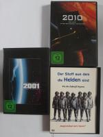 2001 Odyssee im Weltraum + 2010 Das Jahr in dem wir Kontakt aufnehmen + Der Stoff aus dem die Helden sind - Science Fiction Kultfilm Sammlung