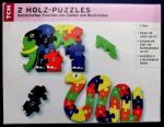 Holz-Puzzle - 2 Holz-Puzzles - Spieleris