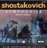 Schostakowitsch: Symphonien Nr.1-15 / WDR Sinfonieorchester Köln, Rudolf Barshai [11CD-BOX]