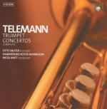 Telemann: Sämtliche Trompetenkonzerte / Otto Sauter, Franz Wagnermeyer, Kenji Tamiya, Kurpfälzisches Kammerorchester Mannheim, Matt [4CD-BOX]