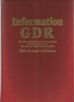 Information G.D.R.: The Comprehensive and Authoritative Reference Source of the German Democratic Republic (COUNTRIES OF THE WORLD INFORMATION SERIES)