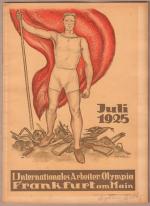 I. Internationales Arbeiter-Olympia Frankfurt am Main, 1. Jahrgang, Juli 1924 - Juni 1925 (9 Hefte).