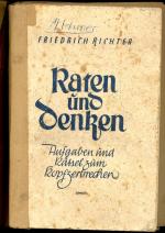 Raten und Denken - Aufgaben und Rätsel zum Kopfzerbrechen