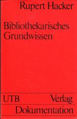 Bibliothekarisches Grundwissen