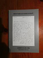 Jahrbuch der Ernst Barlach Gesellschaft - 1993/1994