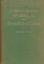 Oswald Kroh: Entwicklungspsychologie des