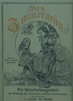 DAS IMMERGRÜN - 22. Jahrgang 1905/06 No. 1 - 52 - Ein Unterhaltungsblatt zur Förderung des christlichen deutschen Familienlebens