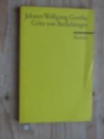 Goethe, Johann W von: Götz von Berlichin Goethe, Johann W von: Götz von Berlichin