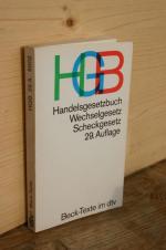 Wolfgang Hefermehl: Handelsgesetzbuch - Wolfgang Hefermehl: Handelsgesetzbuch -