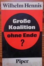 Große Koalition ohne Ende?