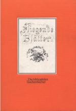 Fliegende Blätter. Eine Auswahl aus dem ersten Jahrzehnt (Bände I- XX). Die bibliophilen Taschenbücher