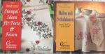 Herlinde Jäger: Malen mit Schablonen und Herlinde Jäger: Malen mit Schablonen und