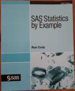 SAS Statistic by Example