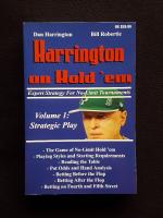 Harrington on Hold'em. Volume 1. Stategic play