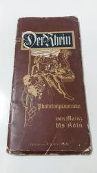 Der Rhein. Phototonpanorama von Mainz bis Köln : 22 x 169 cm, selten