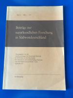 Beiträge zur naturkundlichen Forschung in Südwestdeutschland Band 30 Heft 1