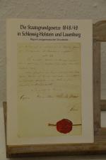 Staatsgrundgesetze 1848/49 in Schleswig-Holstein und Lauenburg - Texte