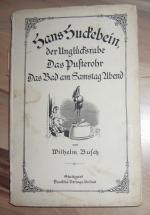 Wilhelm Busch: Hans Huckebein, der Unglü Wilhelm Busch: Hans Huckebein, der Unglü