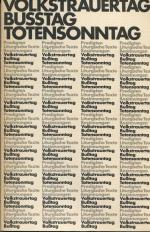 Horst Nitschke (Hrsg.): Volkstrauertag, 