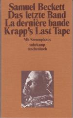 Das letzte Band. La derniere Bande. Krapps last Tape