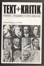 Arnold, Heinz Ludwig: Johann Wolfgang vo Arnold, Heinz Ludwig: Johann Wolfgang vo