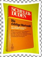 Schülerduden. Die richtige Wortwahl