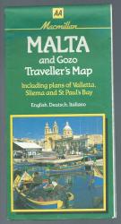 Malta and Gozo - Traveller´s Map