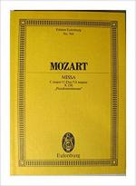 MOZART Missa C major, C-Dur, Ut majeur K