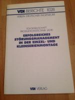 Erfolgreiches Störungsmanagement in der Einzel- und Kleinserienmontage