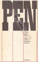 Martin Gregor-Dellin: Pen. Prosa, Lyrik,