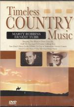 Timeless Country Music; Lauflänge ca. 65 Min. - DVD - Enthält: 1 Introduction - 2 Walking The Floor Over You - Ernest Tubb - 3 Singing The Blues - Marty Robbins - 4 Those Lovin' Arms - Ernest Tubb - 5 Time Goes By - Marty Robbins - 6 I Get So Lonely - Ernest Tubb - 7 Tomorrow Never Comes - Ernest Tubb - 8 I'm Still In Love With You - Marty Robbins - 9 Pretty Words - Marty Robbins - 10 Don't Look Now - Ernest Tubb - 11 You Nearly Lose Your Mind - Ernest Tubb - 12 A Castle In The Sky - Marty Robbins - 13 Don't Let Me Hang Around - Marty Robbins - 14 I'll Never Bother You Again - Ernest Tubb - 15 I Know My Baby Loves Me (In Her Own Particular Way) - Ernest Tubb - 16 I Couldn't Keep From Crying - Marty Robbins - 17 Don't Let No Woman Get the Best Of Me - Marty Robbins - 18 I'll Step Aside - Ernest Tubb - 19 You Don't Have To Be A Baby To Cry - Ernest Tubb - 20 At The End Of A Long Lonely Day - Marty Robbins - 21 Please Don't Turn Me Away - Marty Robbins - 22 Will You Be Satisfied That Way