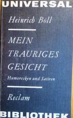 Böll: Mein trauriges Gesicht