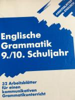 Arbeitsblätter Englisch / Englische Grammatik 9./10. Schuljahr