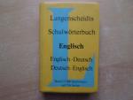 Langenscheidts Schulwörterbuch Englisch-