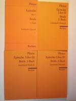 Epistulae. Liber I /Briefe. 1. Buch - Lat. /Dt. bis Epistulae- Liber IV Briefe. 4. Buch