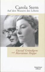Carola Stern: Auf den Wassern des Lebens Carola Stern: Auf den Wassern des Lebens