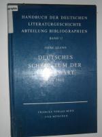 Handbuch der deutschen Literaturgeschichte / Bibliographien