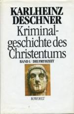 Karlheinz Deschner: Kriminalgeschichte d