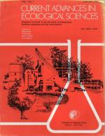 Current Advances in Ecological Sciences Volume 2, No.1 January 1976