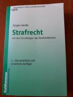 Strafrecht - mit den Grundzügen des Strafverfahrens