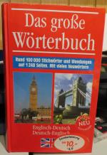 Das große Wörterbuch - Englisch