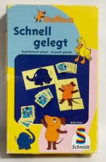 Schnell gelegt A2 Die Sendung mit der Maus Schmidt Spiele 51073 - ab 4 Jahren - für 2 bis 4 Spieler - Spieldauer 5 Minuten