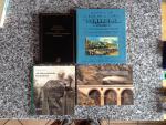 14 Bände):  Geschichte der Eisenbahnen der österreichisch-ungarischen Monarchie  (Band 1).  Die K. u. K. privilegierten Eisenbahnen der österreich-ungarischen Monarchie  1828 - 1918.   Alt-Österreichische Eisenbahnen.   Faszination Semmering: Eine Ausstellung des Technischen Museums Wien und der Marktgemeinde Reichenau an der Rax.  Der Semmering und seine Bahn.  Wie der Kaiser reiste. - Geschichte der Staatszüge und Salonwagen.  Weltkulturerbe Semmeringbahn. - Illustriert mit historischen Ölbildern, Aquarellen, Stichen, Lithographien und Fotos. - Zum Jubiläum 150 Jahre Semmeringbahn 1854-2004.  Alpenbahnen in Österreich.  Die k.k. Eisenbahnen.  + Gratiszugabe: 150 Jahre Eisenbahn in Österreich.  Dampfbetrieb in Alt-Österreich 1837-1918.  Die Lokomotiven der Republik Österreich.  Die Franz-Josefs-Bahn und ihre Nebenlinien.  Auf Schienen durch das alte Österreich.