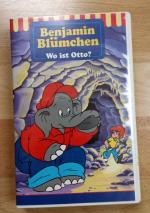 Benjamin Blümchen Wo ist Otto? -  VHS - Cassette