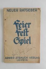Arwed Strauch Verlag (Hg.): Verlagsverze