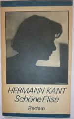 Hermann Kant: Schöne Elise Hermann Kant: Schöne Elise