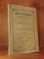 Revue universelle des mines, de la métallurgie, des travaux publics, des sciences et des arts appliqués a l'industrie. Tome V (5) - 2e numéro. Mars et avril 1879.